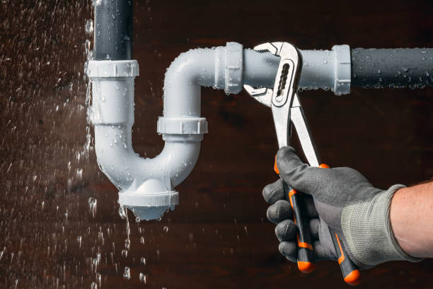 Professional Plumbing technician working in Haworth, NJ